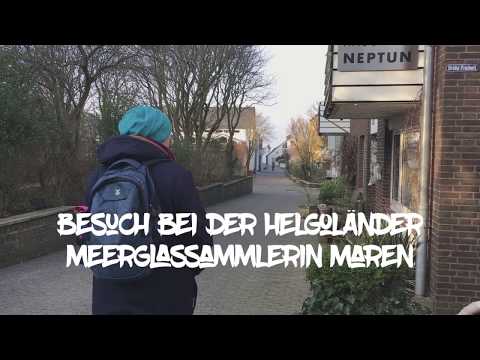 Besuch bei der Meerglas-Sammlerin Maren auf Helgoland
