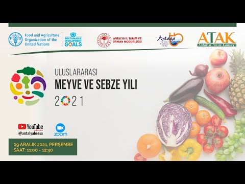 2021 Uluslararası Meyve ve Sebze Yılı Değerlendirme Toplantısı