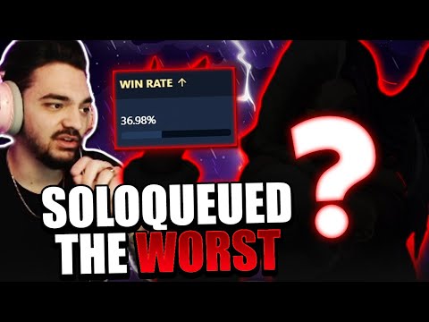 SOLOQUEUEING AS THE WORST GOD IN JOUST! - GM Ranked Joust - Smite