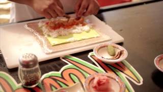▶ MANGODECK roll sushi recipe mov   YouTube 720p