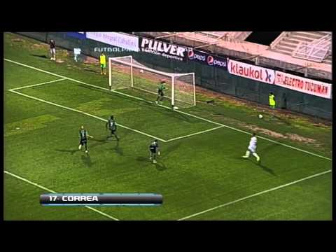 Gol de Correa. Ferro 1 San Martín 0. Fecha 15. Torneo Primera B Nacional. Fútbol Para Todos