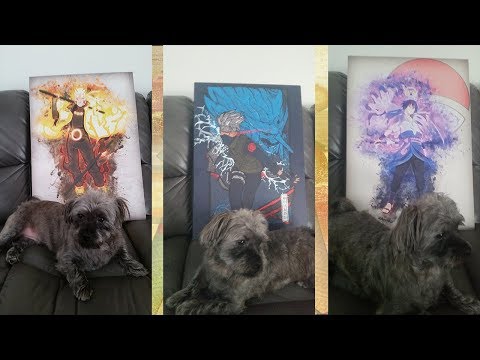 Beast Displate Naruto Posters Mini Setup Showcase