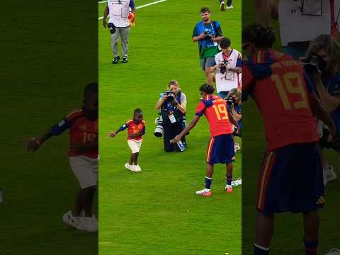 When You See Lamine Yamal With Kenye After Winning The World Cup 🥺