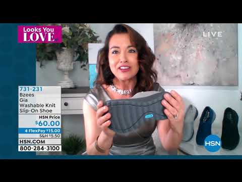 Bzees Gia Washable Knit SlipOn Shoe