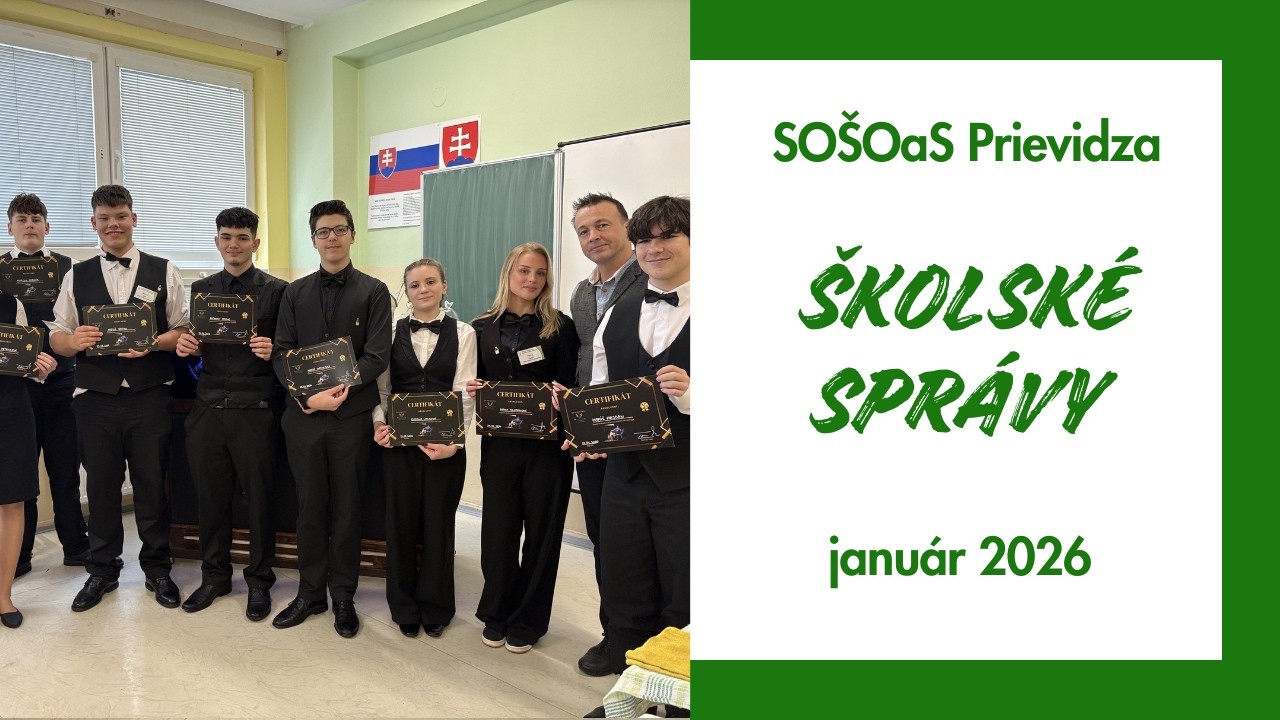 Školské správy - január 2026