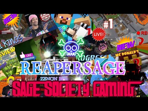 Reaper Sage's Insane Minecraft Strategy - MUST SEE!