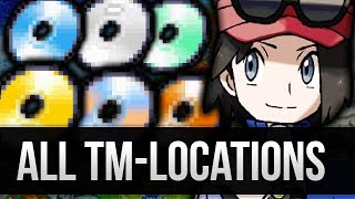 How & Where to catch/get - All TM Locations in Pokemon X and Y [Full TM Location Guide]