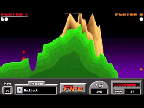 Pocket Tanks Weapon : Backtrack