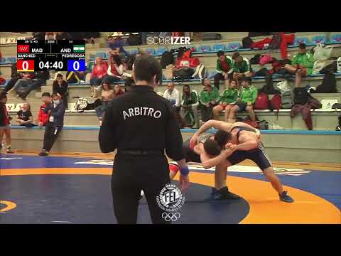 1/2 - 72KG - GR - SANCHEZ-SILVA MEJIAS, MARCOS (MAD) PEDREGOSA MORENO, RAFAEL (AND)