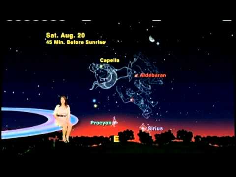 Jack Horkheimer Star Gazer 1 Minute Aug. 12 - 18, 2011