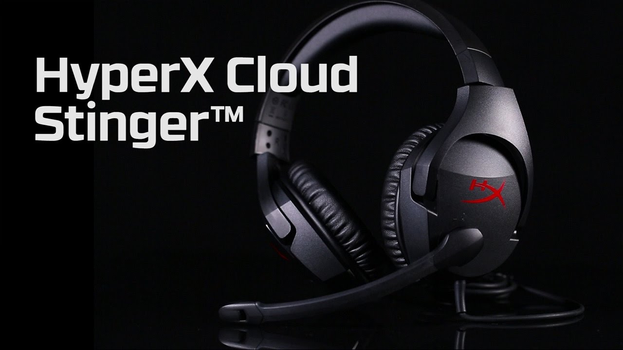 Гарнитура игровая HyperX Cloud Stinger (Black/Red) HX-HSCS-BK/EE video preview
