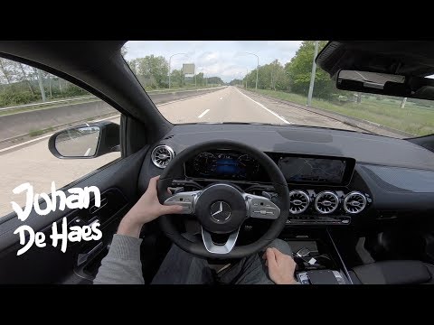 Mercedes B-Class B 220 d 190 hp POV test drive