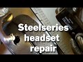 Steelseries Arctis Pro Wireless Repair OLED Screen Replacement And Broken Ear Cup Fix Rebuild