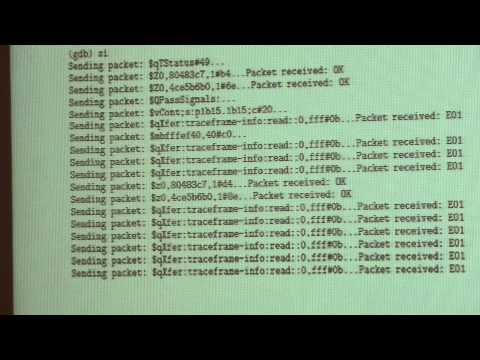 GNU Tools Cauldron 2014 - Performance Testing for GDB