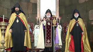 Հանրապետական մաղթանքի ընթացքում Հայոց հովվապետը ուղերձ հղեց համայն հայությանը