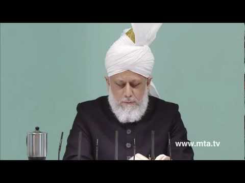 Freitagsansprache 30. Dezember 2011 - Der Verheißene Messias (as), das Leben seiner Gefährten