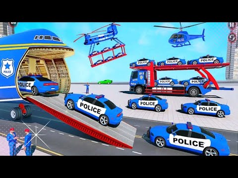 Grand Car Transport Truck Driving Simulator - Cargo Car Transporter Vehicle - Android GamePlay