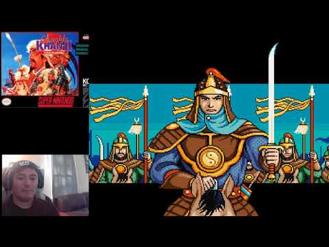 Genghis Khan II Clan of the Gray Wolf (SNES) - Mongolian Conquest