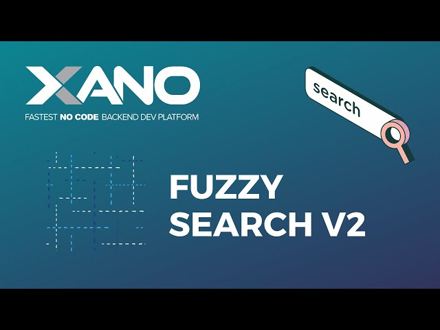 Fuzzy Search v2 - Even MORE Fuzzy Search features now available!
