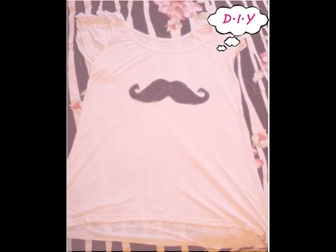 D.I.Y: Camiseta Bigode