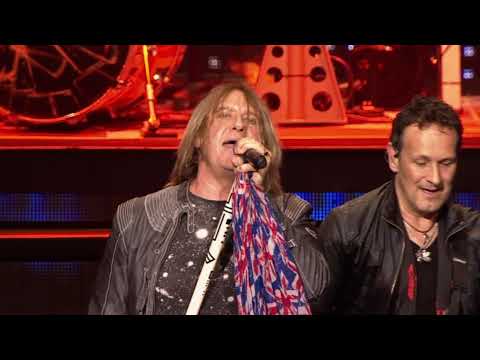 Rick Allen's Def Leppard 2016 Tour "Union Jack" Drum Kit. Yamaha, Hart, Custom. AUTOGRAPHED! Authenticated! image 23
