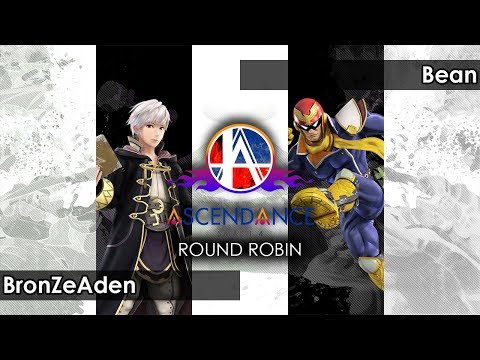 Smash 4: BronZeAden (Robin) V M7 | Bean (Falcon/Marth) - Ascendance 65 Tournament SSB4