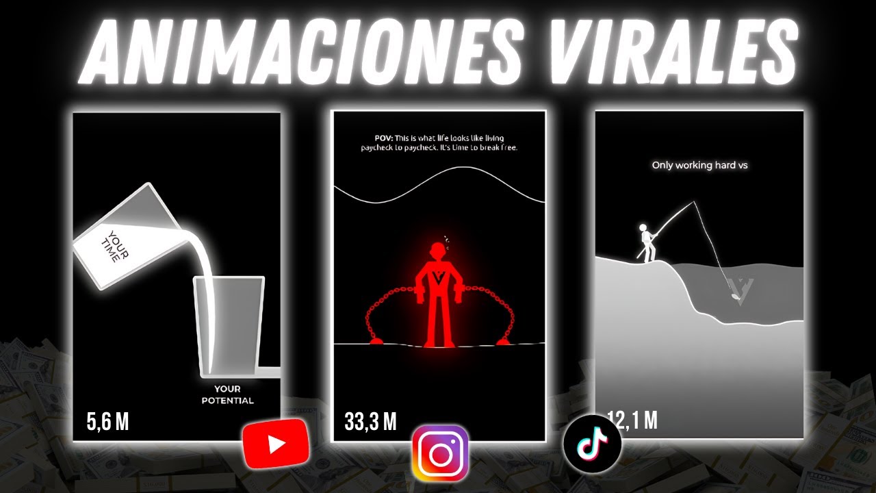 Como Crear Reels ANIMADOS Motivacionales EN CANVA! 💯
