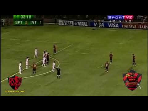 Gol histórico de Durval  Sport 3 x 1 inter 2008