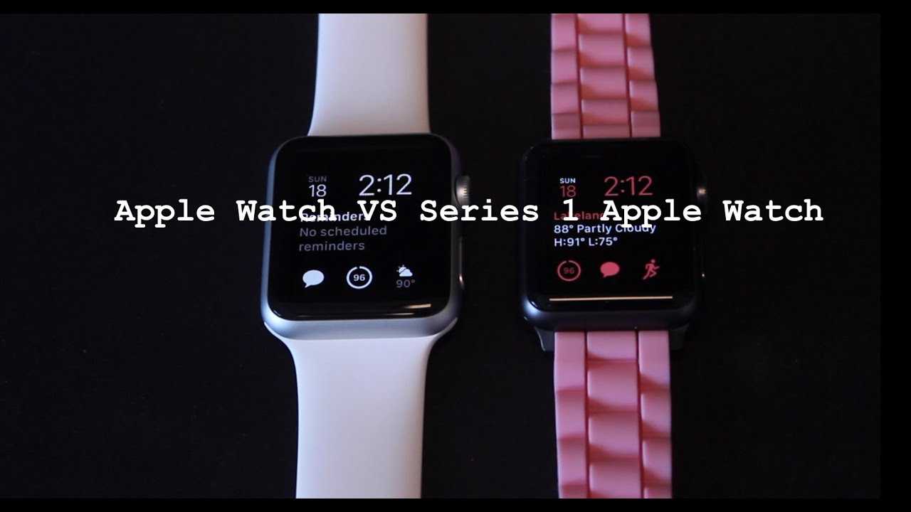 Apple Watch Series 1 VS Apple Watch Speed Test