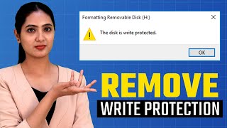 How To Fix "The disk is write protected" | Remove Write Protection From SD Card (2024)