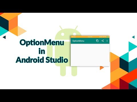 Option menu with sub items | handle option menu with item click in Android Studio