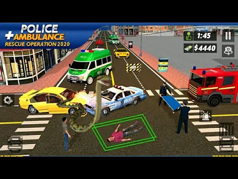 Police Ambulance Van Simulator - Rescue Emergency 911 Driving - Best Android GamePlay