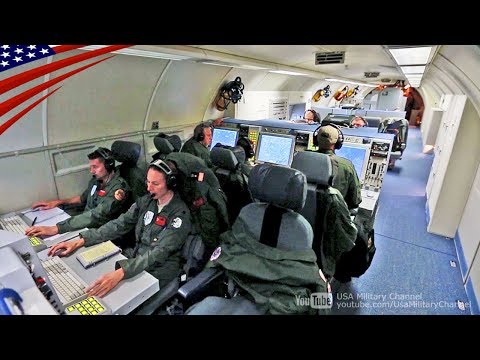 AWACS E-3 Sentry Inside Video