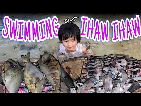 EP450 - Swimming at Ihaw Ihaw | Team Iwan