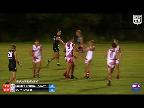 2019 HCCAFL Rep Round Men's Highlights - Hunter Central Coast AFL v South Coast AFL