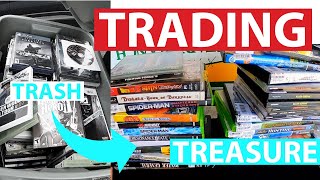 Trading in JUNK games for beautiful GAMES! (Live video game hunting)