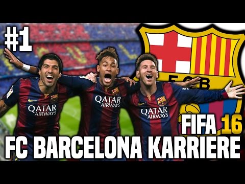 FIFA 16 Karrieremodus #1 - Willkommen bei Barca! | FIFA 16 Karriere FC Barcelona [S1EP1]