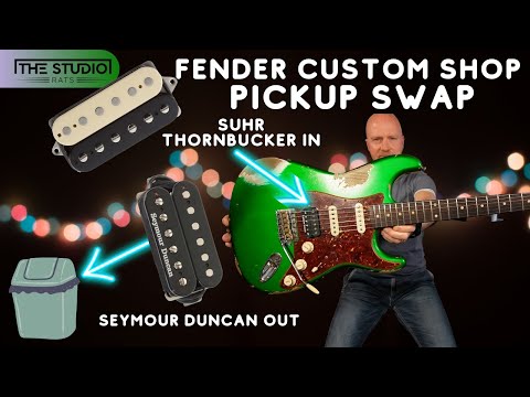 Fender Custom Shop Pickup Swap - And Why I Hate High Output Pickups!