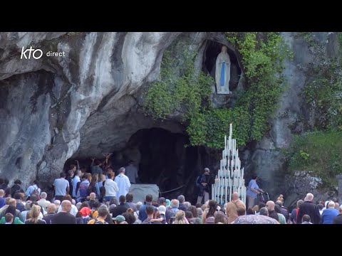 Chapelet du 8 mai 2024 à Lourdes