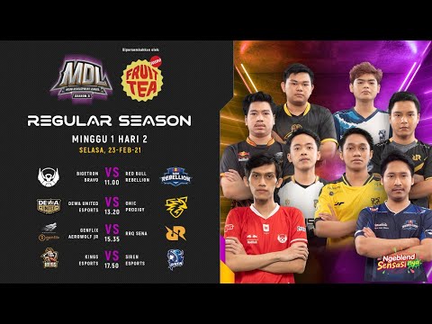 [Bahasa Indonesia] MDL ID S3 - Regular Season Week 1 Day 2