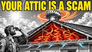 This $40 Spinning Vent Cools Any Attic 37°F FOREVER (Physics Explained)