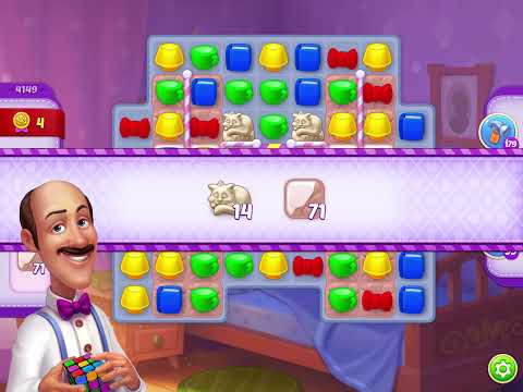 Homescapes Level 4149 With No Boosters - Hard Level