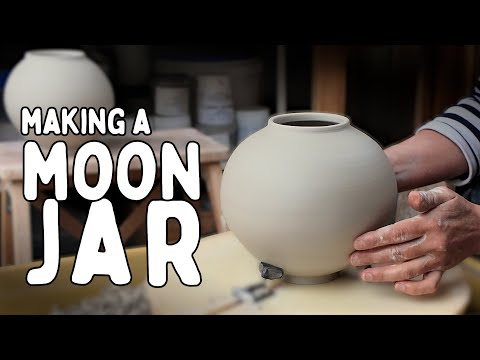 Throwing a Moon Jar... in one piece or two?