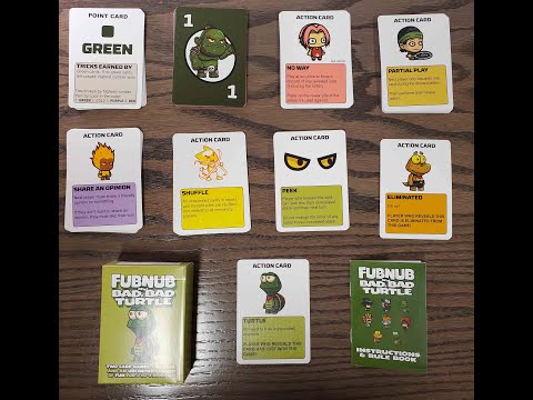Fubnub & Bad, Bad, Turtle Card Types Explained