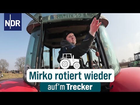 Bisschen Spaß muss bei aller Arbeit sein | Auf'm Trecker Reportage | NDR