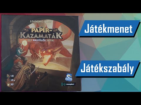 Papírkazamták | Bemutató | Játékszabály | Végigjátszás | Kísérleti videó - PumiGame