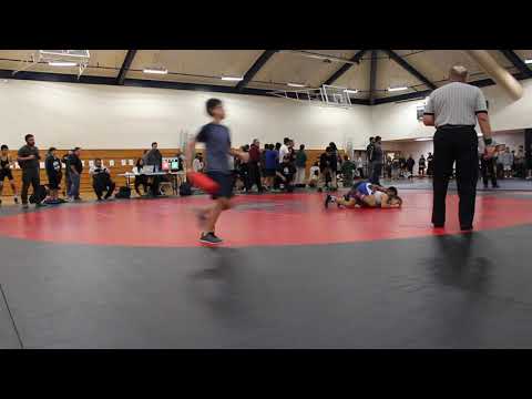 Rykin West Sectional Semi Final 85 lbs 2018