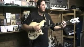 Video thumbnail for Lovely slap funky bassline track on Jaydee Supernatural GA24 Bass by J Bass