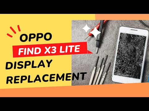 Oppo Find X3 Lite | Screen repair | Display replacement | Repair video