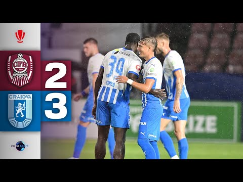 REZUMAT CFR Cluj - Universitatea Craiova 2-3. Meci ”nebun” în Gruia